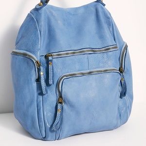Bolsa Nova Denim Mia Backpack